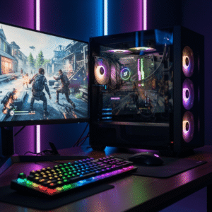 PC Gamer Ryzen 5 – RTX 3060 – 16Go RAM